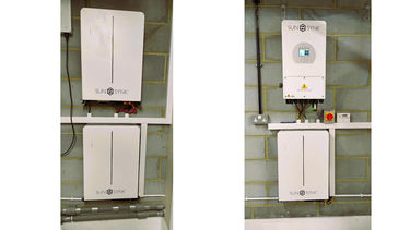 3 x W5.3 5.32kWh Sunsynk lithium batteries